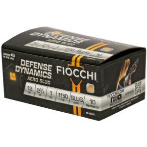 Fiocchi Aero Slug 12 Gauge 2.75″ Low Recoil – 10rd