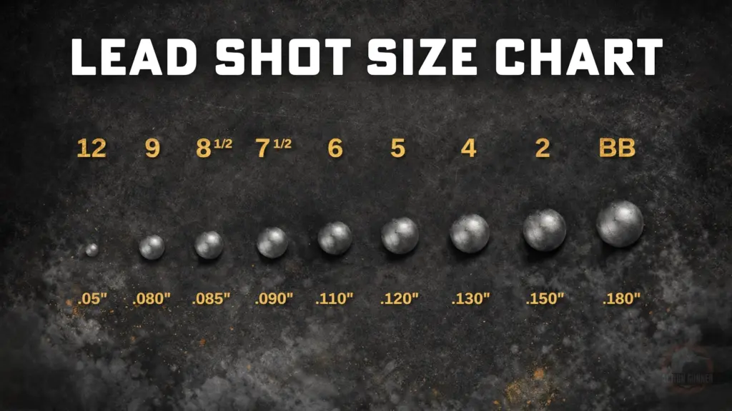 Lead Shot Size Chart
