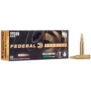 Federal .223 77gr Gold Medal Match