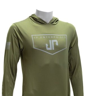 JP Hooded Sun Shirt, Olive Green, Medium