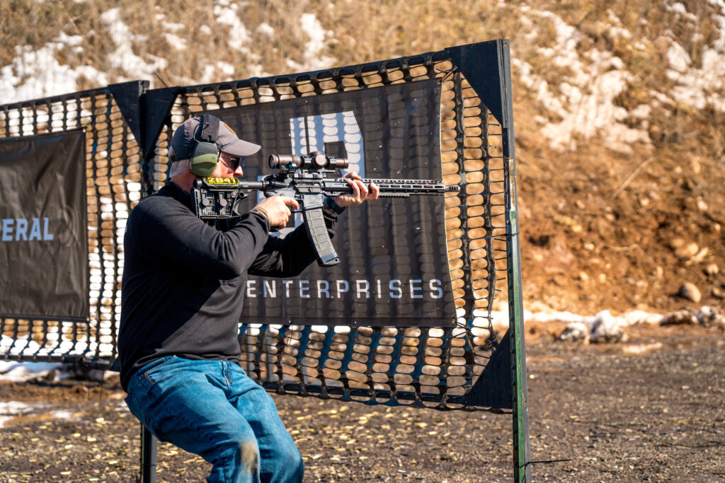 LPVO on a competition AR built for 3-Gun