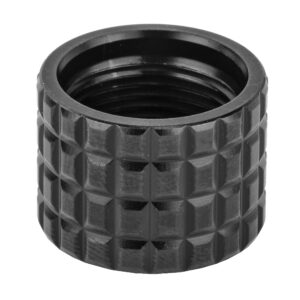 Backup Tactical Frag Thread Protector - 1/2x28, 9mm and 22 LR, Black
