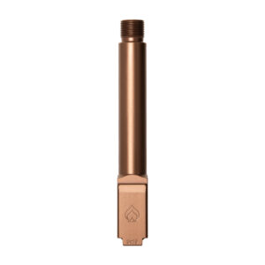 Ballistic Advantage Threaded Barrel - Glock 19 Gen 3-5, 19X, 45, 9mm, 1/2x28, Copper PVD