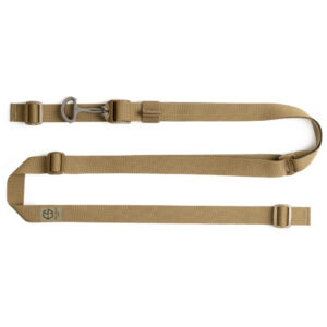 Edgar Sherman Design ESD Sling in Coyote Brown, 1 inch two-point quick-adjust rifle sling