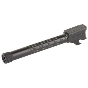 Faxon Match Series Flame Fluted Threaded Barrel - SIG P320 Full Size, 9mm, 1/2x28, Black Nitride
