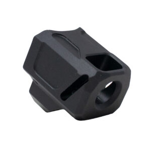 Faxon EXOS-553 Compensator - Glock 17, 19, 34 Gen 5, 9mm, 1/2x28, Black