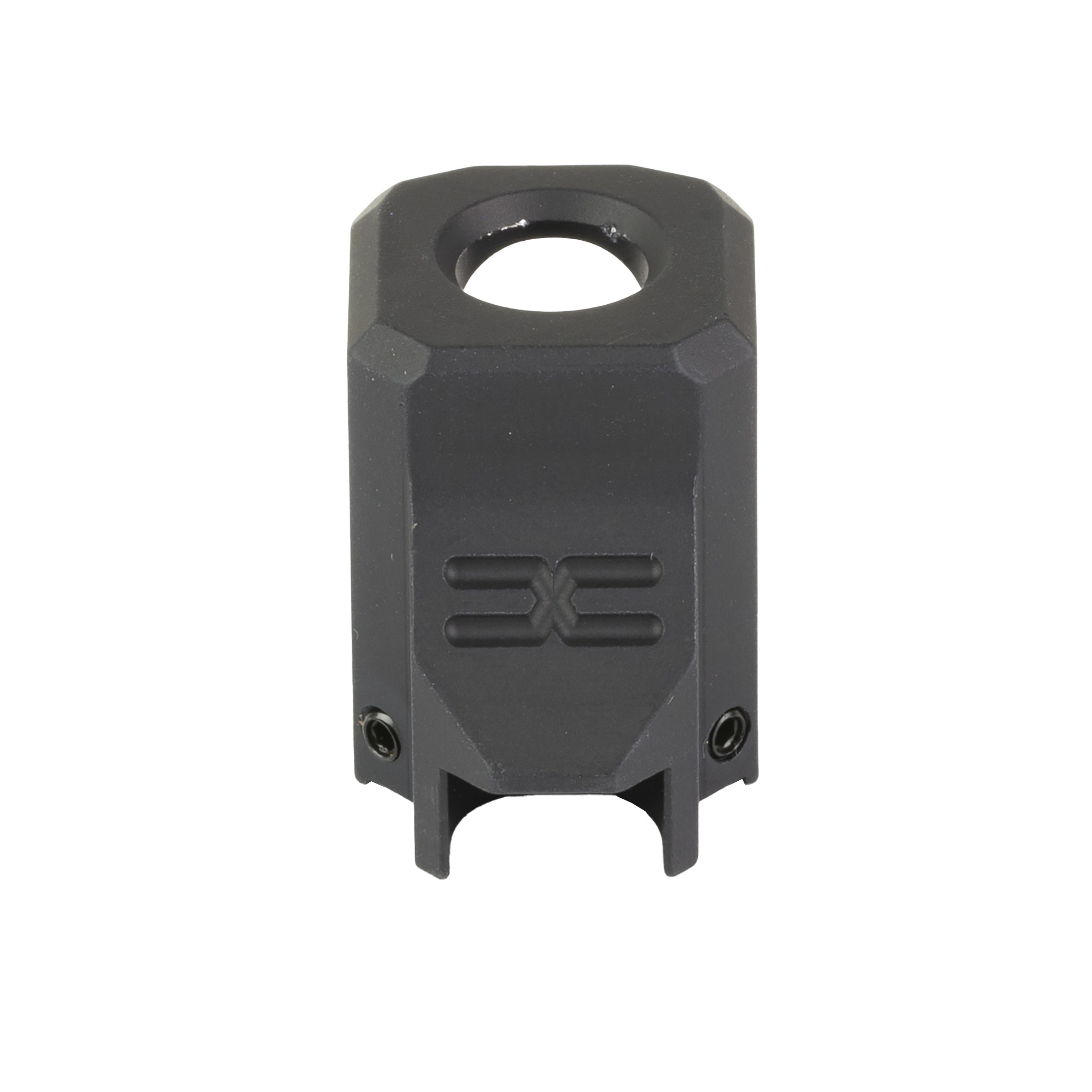 Faxon EXOS-533 Compensator - Glock 43X and 48, 9mm, 1/2x28, Black