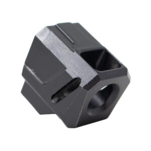 Faxon EXOS-524 Compensator - S&W M&P Shield and Shield Plus, 9mm, 1/2x28, Black