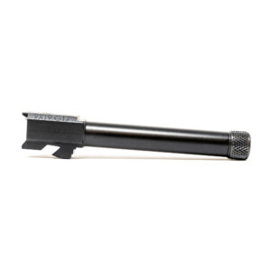 Faxon Duty Series Threaded Barrel - Glock 17 Gen 3/4, 9mm, 1/2x28, Black Nitride
