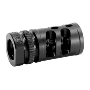 GrovTec G-Comp 9mm Compensator - 1/2x28, Black