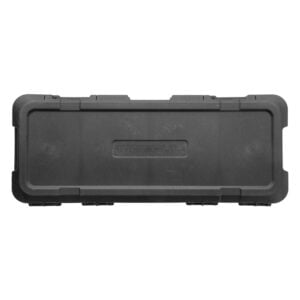 Magpul DAKA Hard Case R44 in black, wheeled injection-molded rifle hard case with GRID organizer