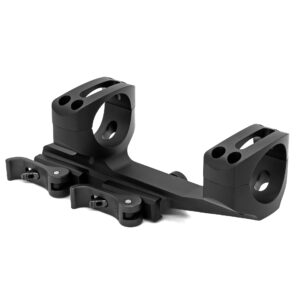 Warne QD X-SKEL skeletonized one-piece cantilever scope mount with dual quick-detach levers, black