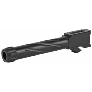 Rival Arms Precision Threaded Barrel - Glock 19 Gen 3/4, 9mm, 1/2x28, Black PVD