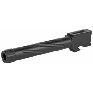 Rival Arms 9mm Conversion Threaded Barrel - Glock 22 Gen 3/4, 1/2x28, Black