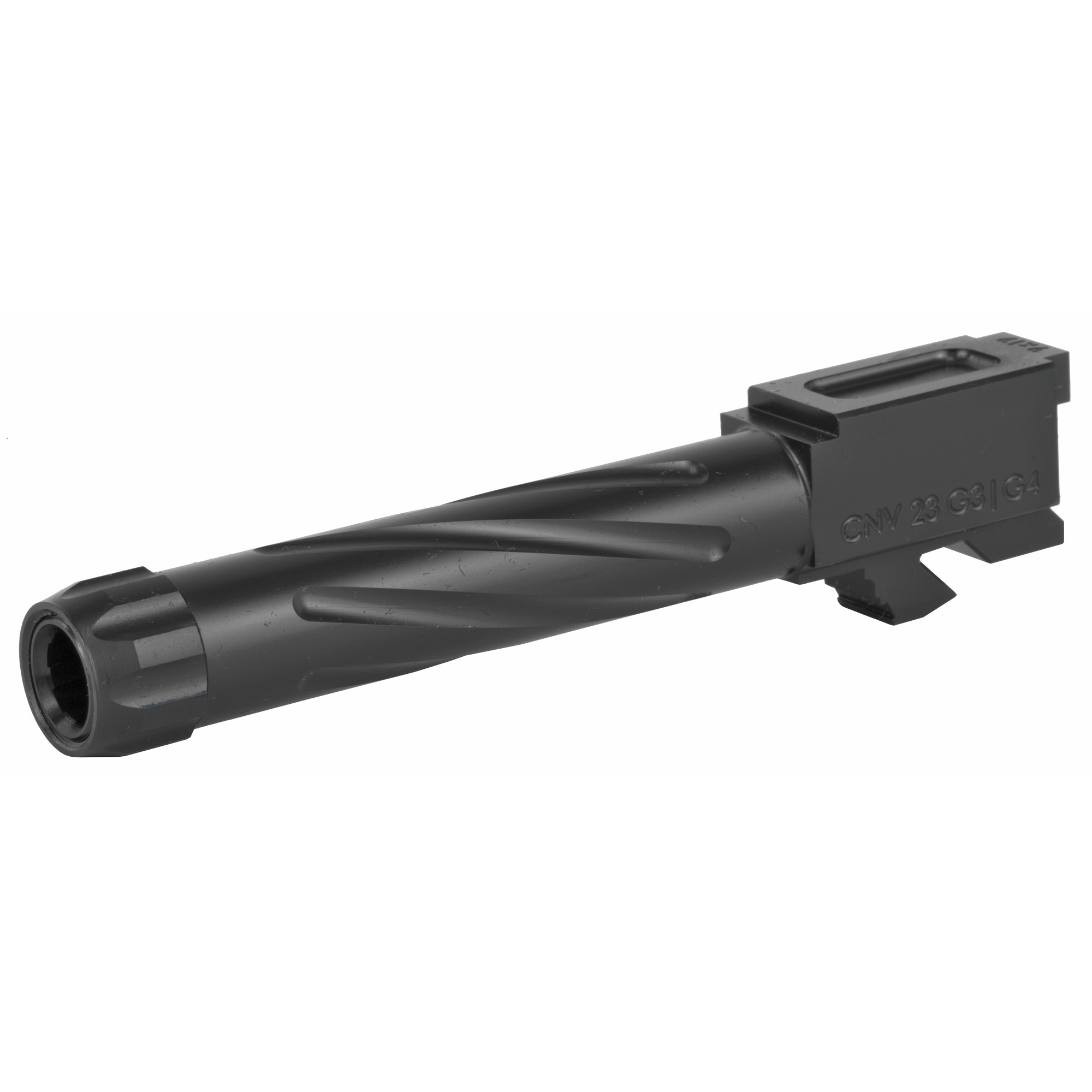 Rival Arms 9mm Conversion Threaded Barrel - Glock 23 Gen 3/4, 1/2x28, Black