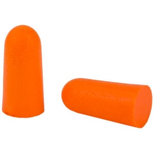 Radians Resistor 32 disposable foam ear plugs, NRR 32, jar of 100 individually bagged pairs