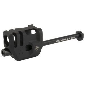Strike Industries Mass Driver Compensator - Glock 19 Gen 5, 9mm, Guide Rod Mount, Black