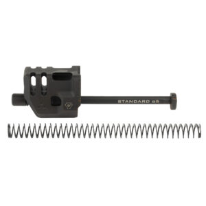 Strike Industries Mass Driver Compensator - Glock 17 Gen 5, 9mm, Guide Rod Mount, Black