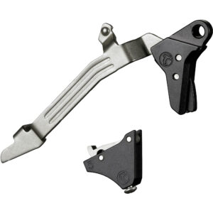 Timney Alpha Competition Series Trigger - Glock Gen 5 Large Frame 10mm and 45, Black