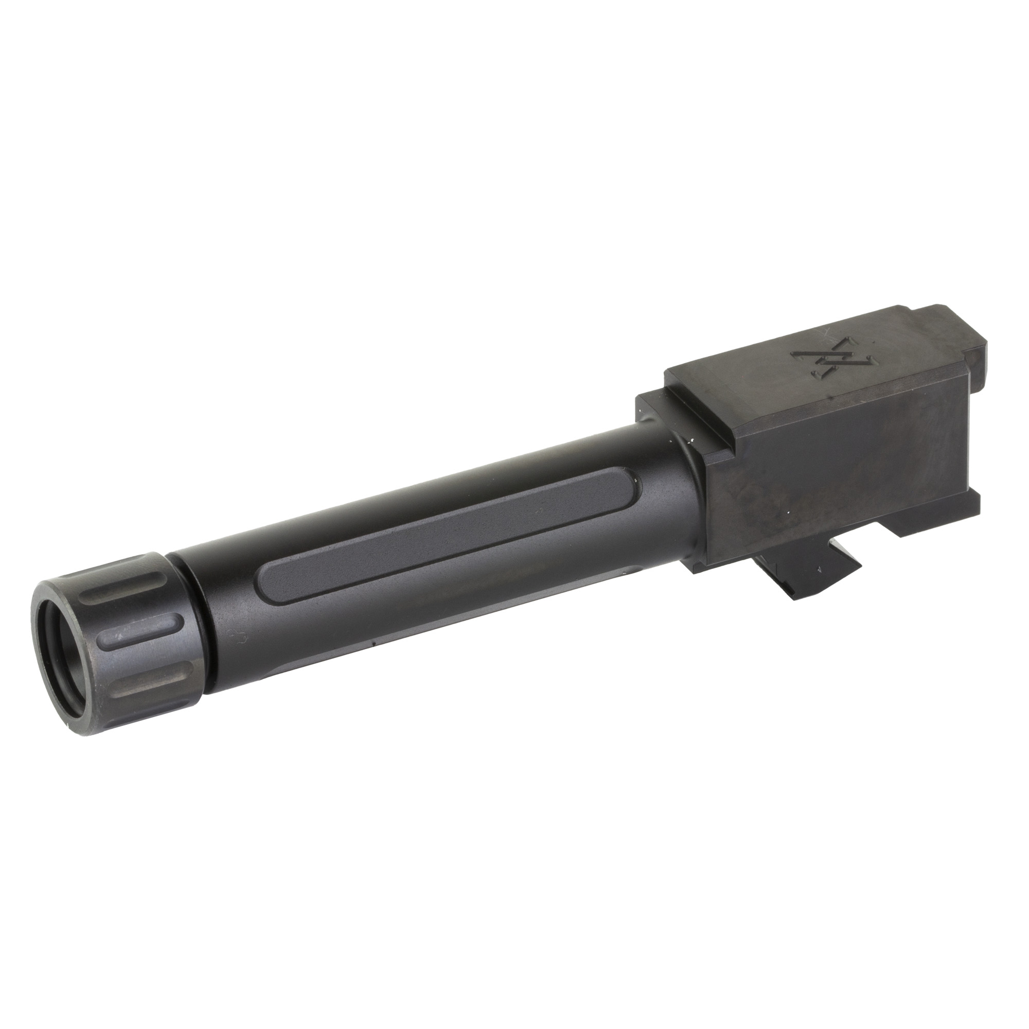 True Precision Threaded Barrel - Glock 26 Gen 1 to 5, 9mm, 1/2x28, Black Nitride