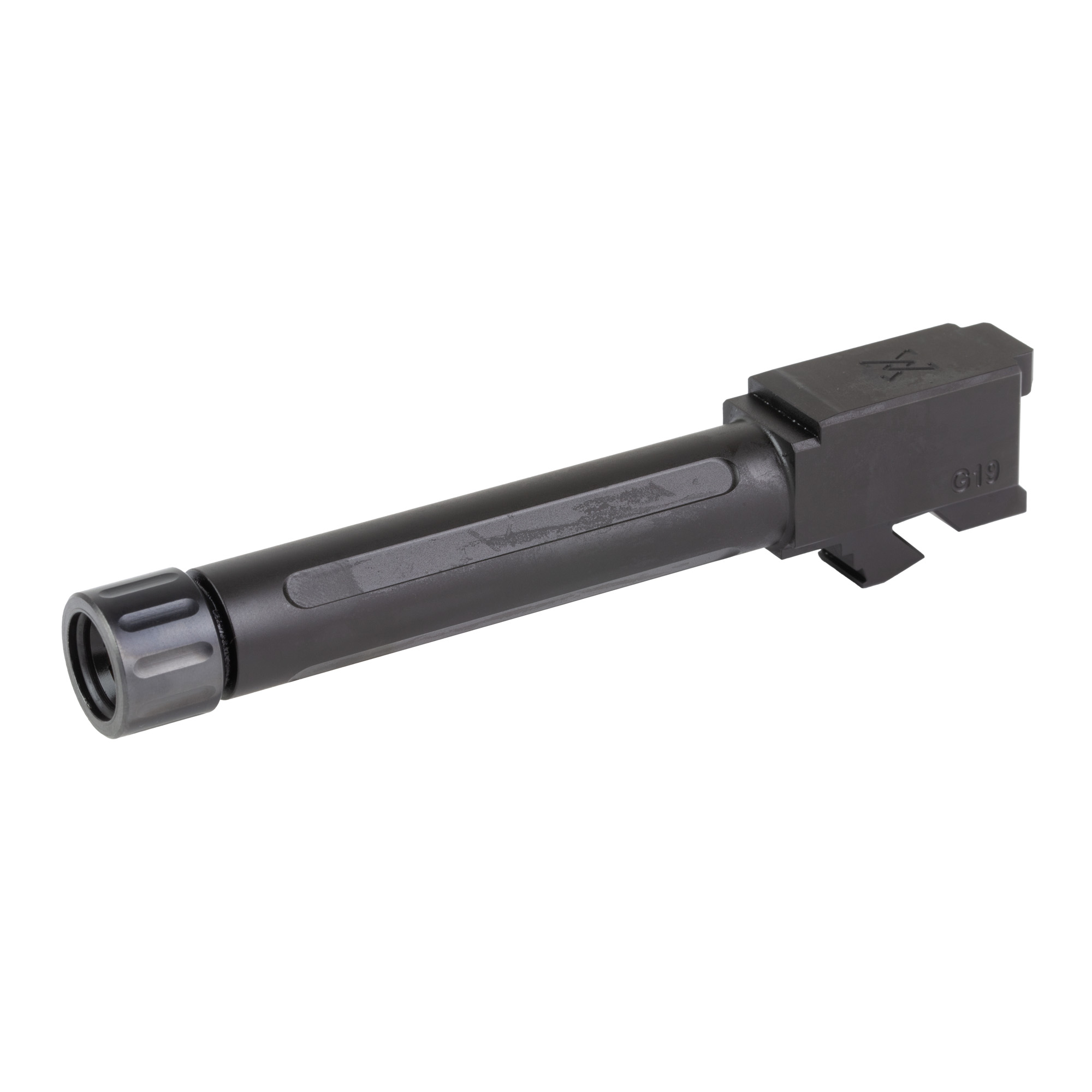 True Precision Threaded Barrel - Ruger RXM, 9mm, 1/2x28, Black Nitride