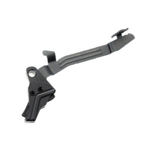 Tyrant CNC I.T.T.S. Trigger with Trigger Bar - Glock 43, 43X, 48, Black Shoe, Black Safety