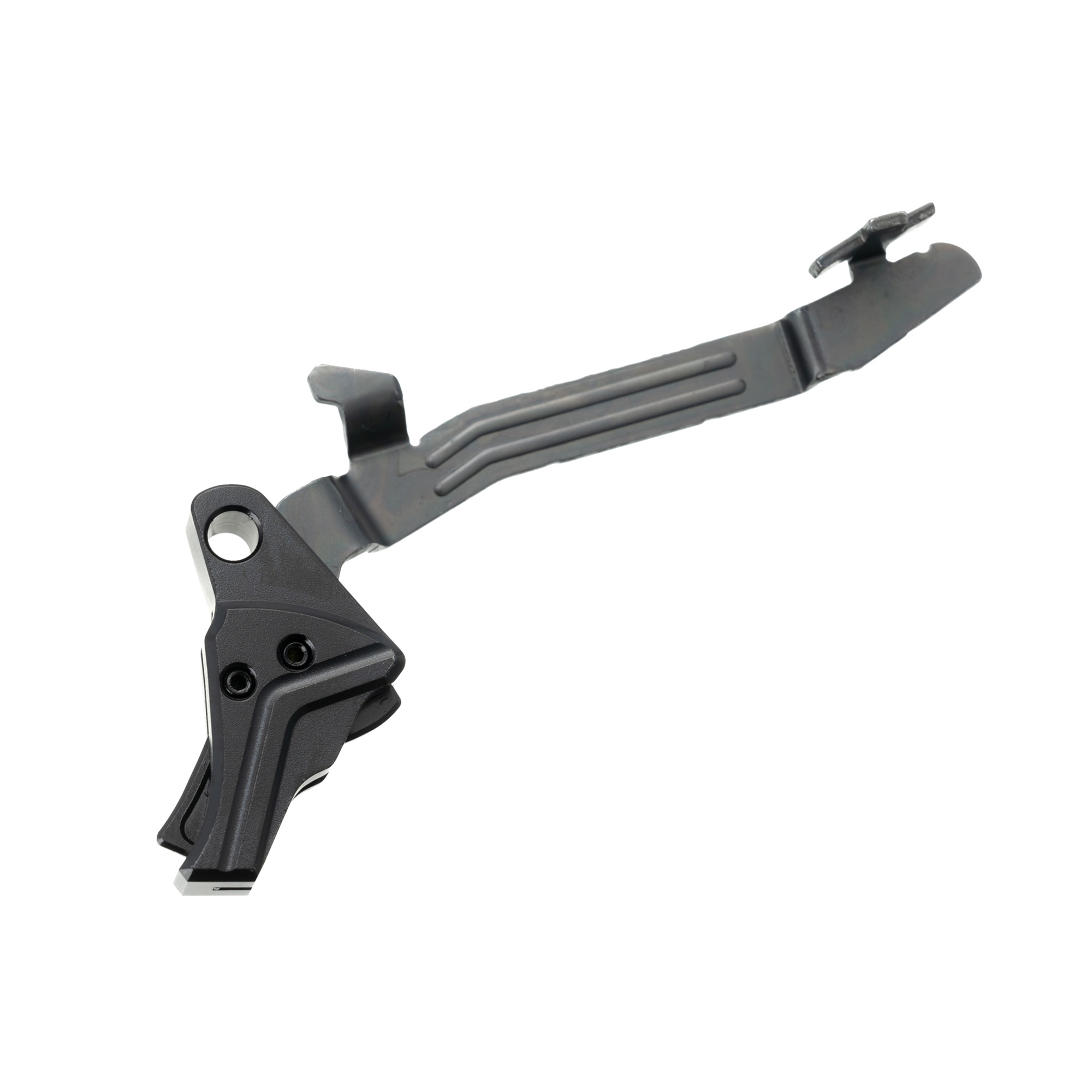 Tyrant CNC I.T.T.S. Trigger with Trigger Bar - Glock 43, 43X, 48, Black Shoe, Black Safety