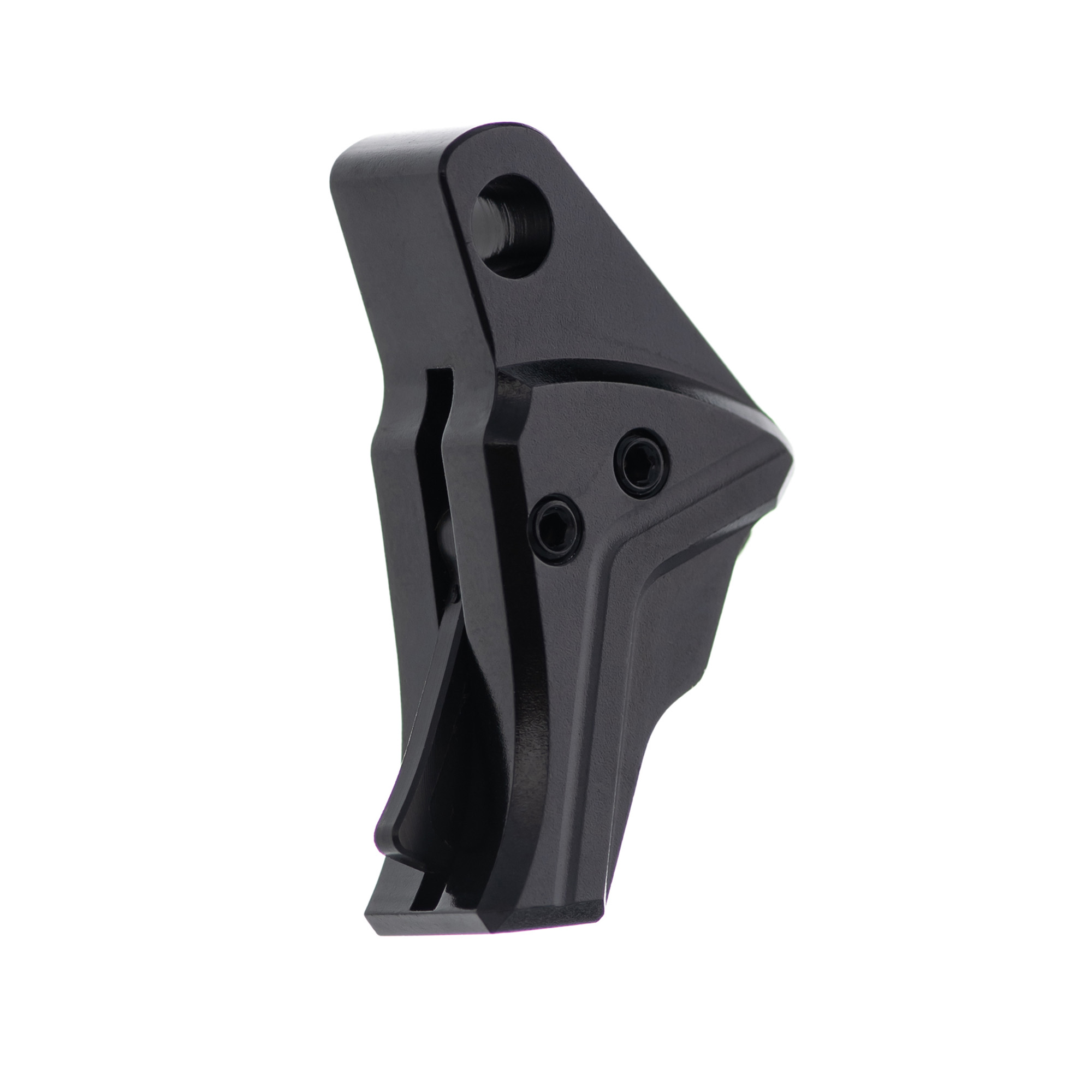 Tyrant CNC I.T.T.S. Trigger Shoe Only - Glock Gen 5-6, Black Shoe, Black Safety