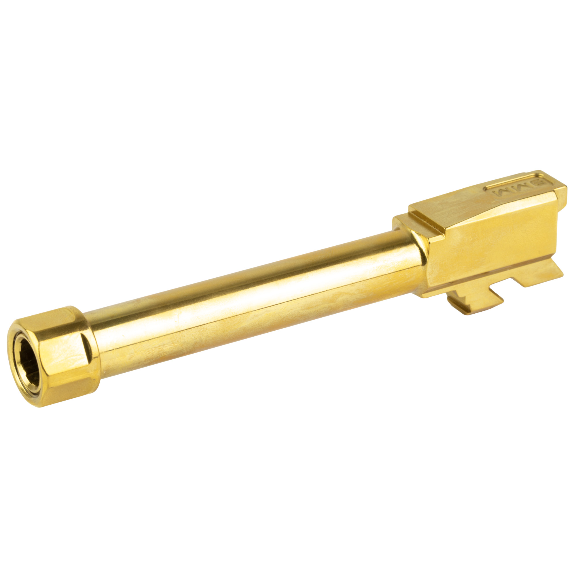 Zaffiri Precision Threaded Barrel - Glock 48, 9mm, 1/2x28, Gold TiN